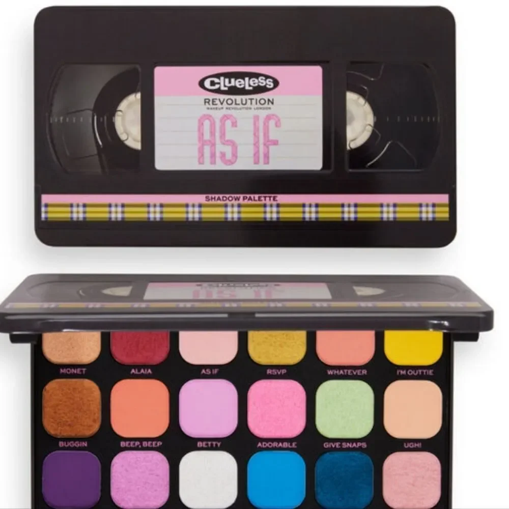 Revolution Beauty X Clueless As If Video Cassette Shadow Palette - Picture 3 of 7